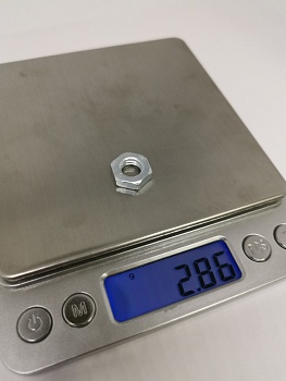 Гайка 250610 М8х1,25 низкая цинк гайка 250610 п29 м8 низкая  в Нижнем Новгороде